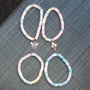 Colorful Beaded Bracelet Set